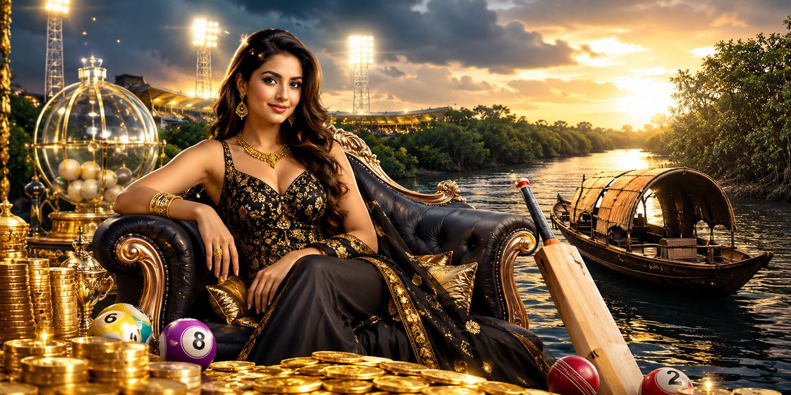 সুন্দরবনের পাশে ক্রিকেট বেটিং করছেন একজন বাংলাদেশী